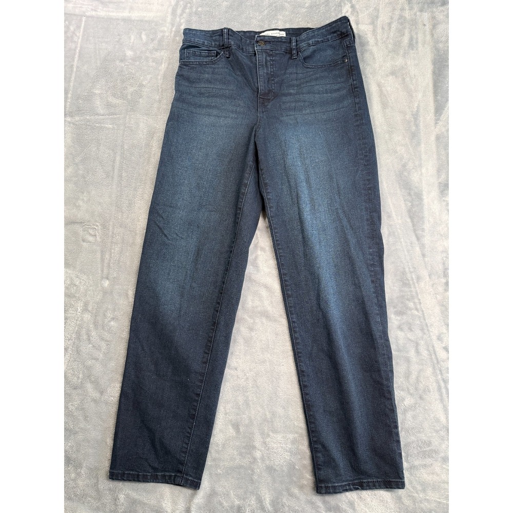 Social Standard By Sanctuary Jeans Womens 10x30 Blue Denim Stretch Slim Straight